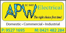 APW ELECTRICAL YOUR LOCAL ELECTRICIAN - EMERGENCY CALL OUTS - CASHLESS PAYMENTS AVAILABLE