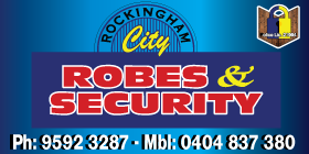 ROCKINGHAM CITY ROBES & SECURITY - EXCELLENT PRICES - FREE MEASURE & QUOTE