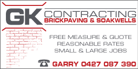 GK CONTRACTING BRICK PAVING & SOAKWELLS - COMPETITIVE PRICE RELIABLE WORKMANSHIP