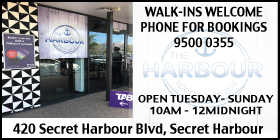 THE HARBOUR SPORTS BAR & GRILL - BIG SCREENS - PUBTAB - GREAT FOOD & ATMOSPHERE - DAILY SPECIALS - ONLINE MENUS - 