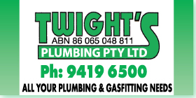 TWIGHTS PLUMBING PTY LTD 🧑‍🔧⭐ 5 STAR AFFORDABLE PLUMBING & GAS SPECIALISTS - FAMILY OWNED & OPERATED