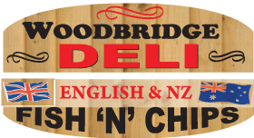 WOODBRIDGE FISH AND CHIPS - NEW ONLINE MENU - NEW ZEALAND KINA FRESH STOCK AVAILABLE - CALL IN OR HOME DELIVERY 7 DAYS A WEEK 5pm - 8pm - THE ORIGINAL WOODBRIDGE DELI 