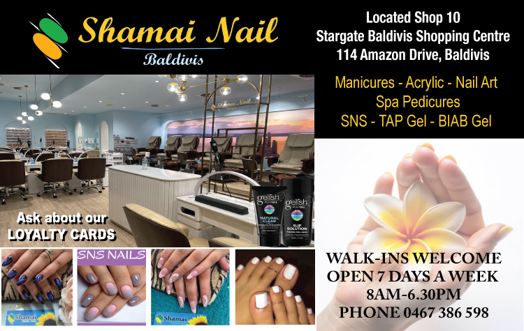 Nail Salon offering Manicures, Acrylic, Nail Art, Spa Pedicures, SNS, TAP & Biab Gel