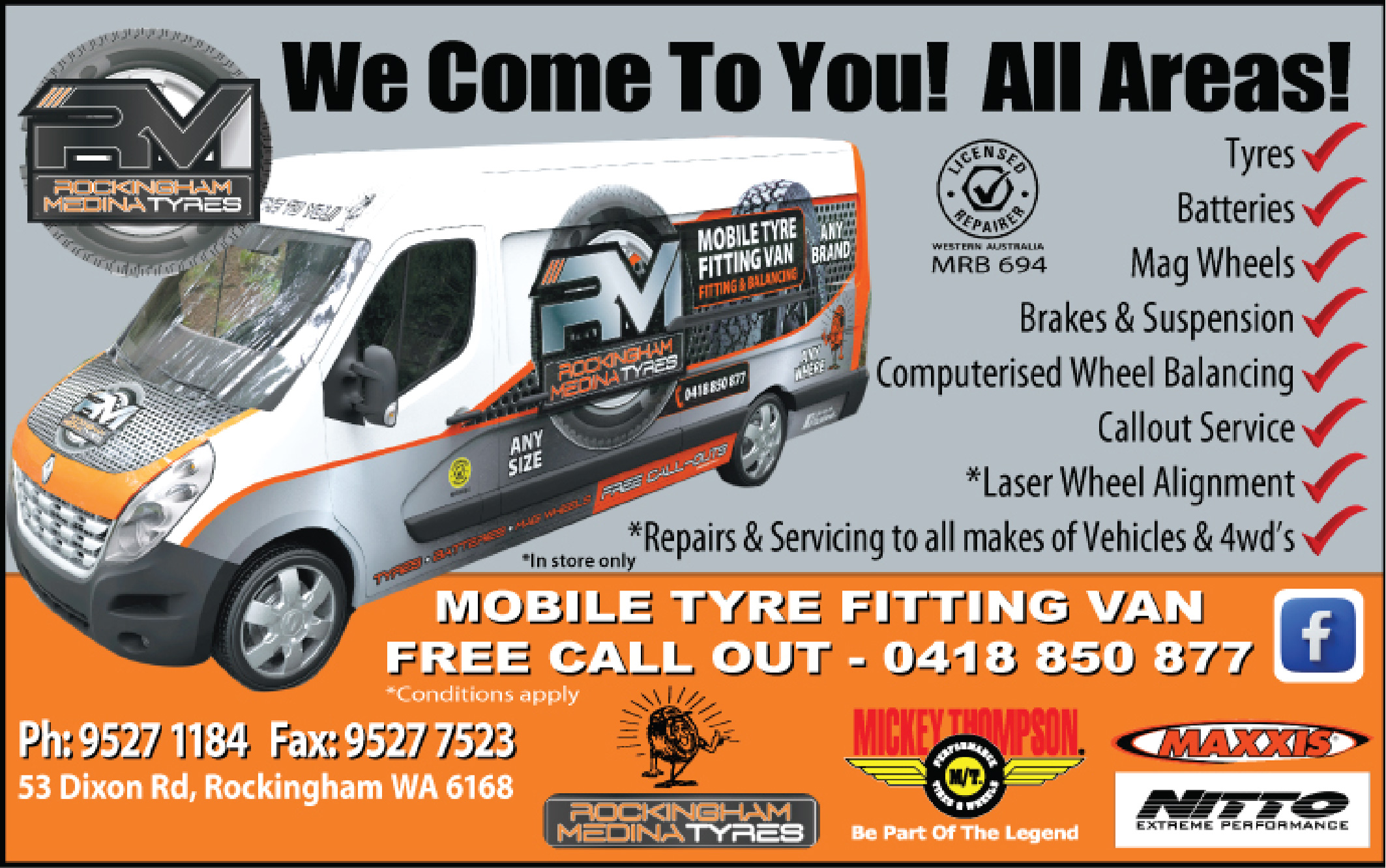 Rockingham Medina Tyres