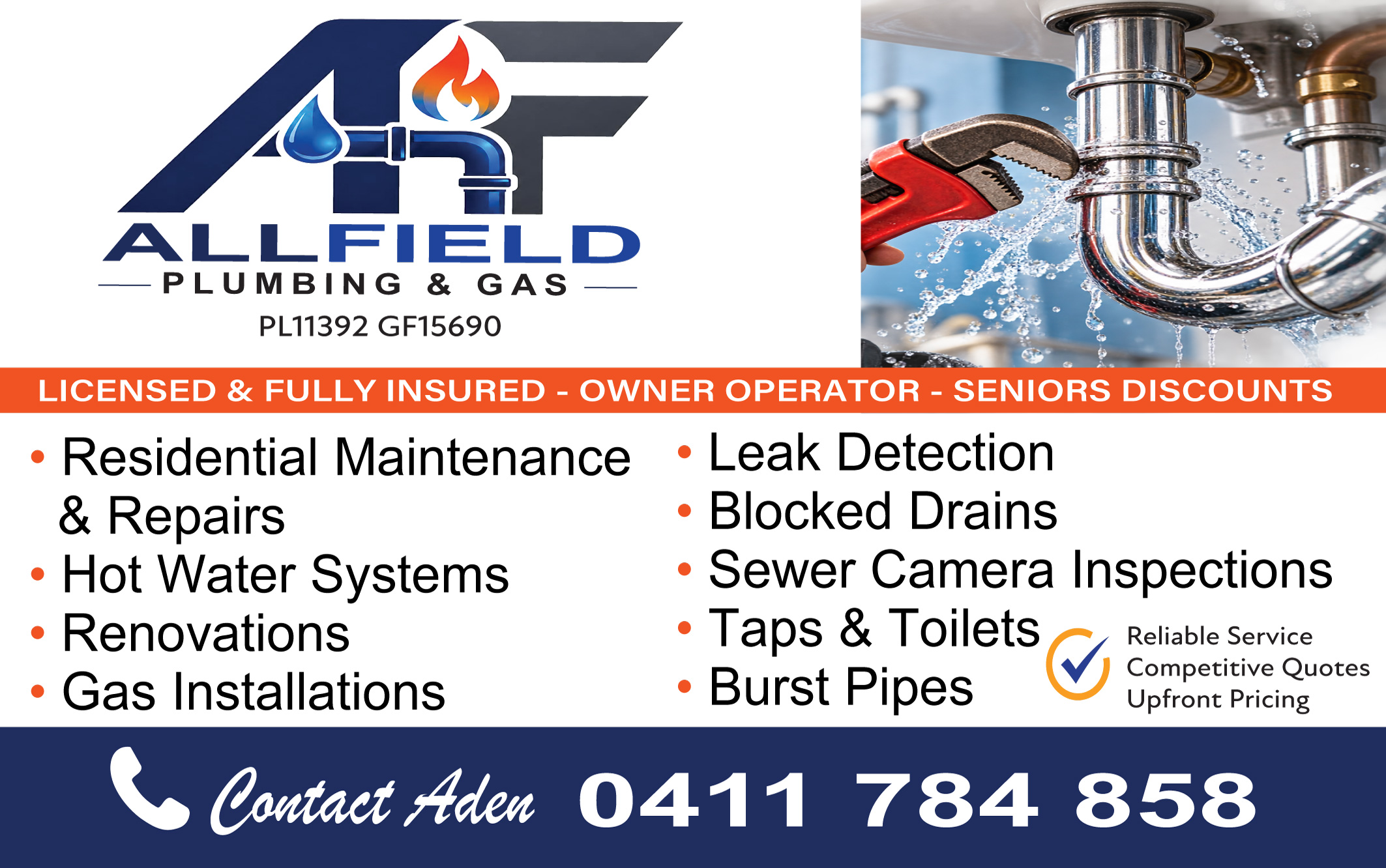 Allfield Plumbing & Gas